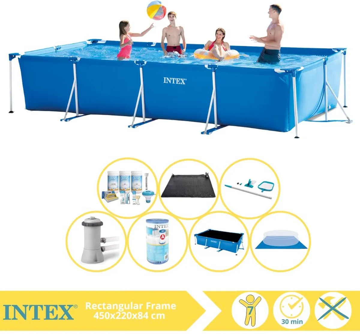 Intex 28273NP Opzetzwembad 450x220x84cm