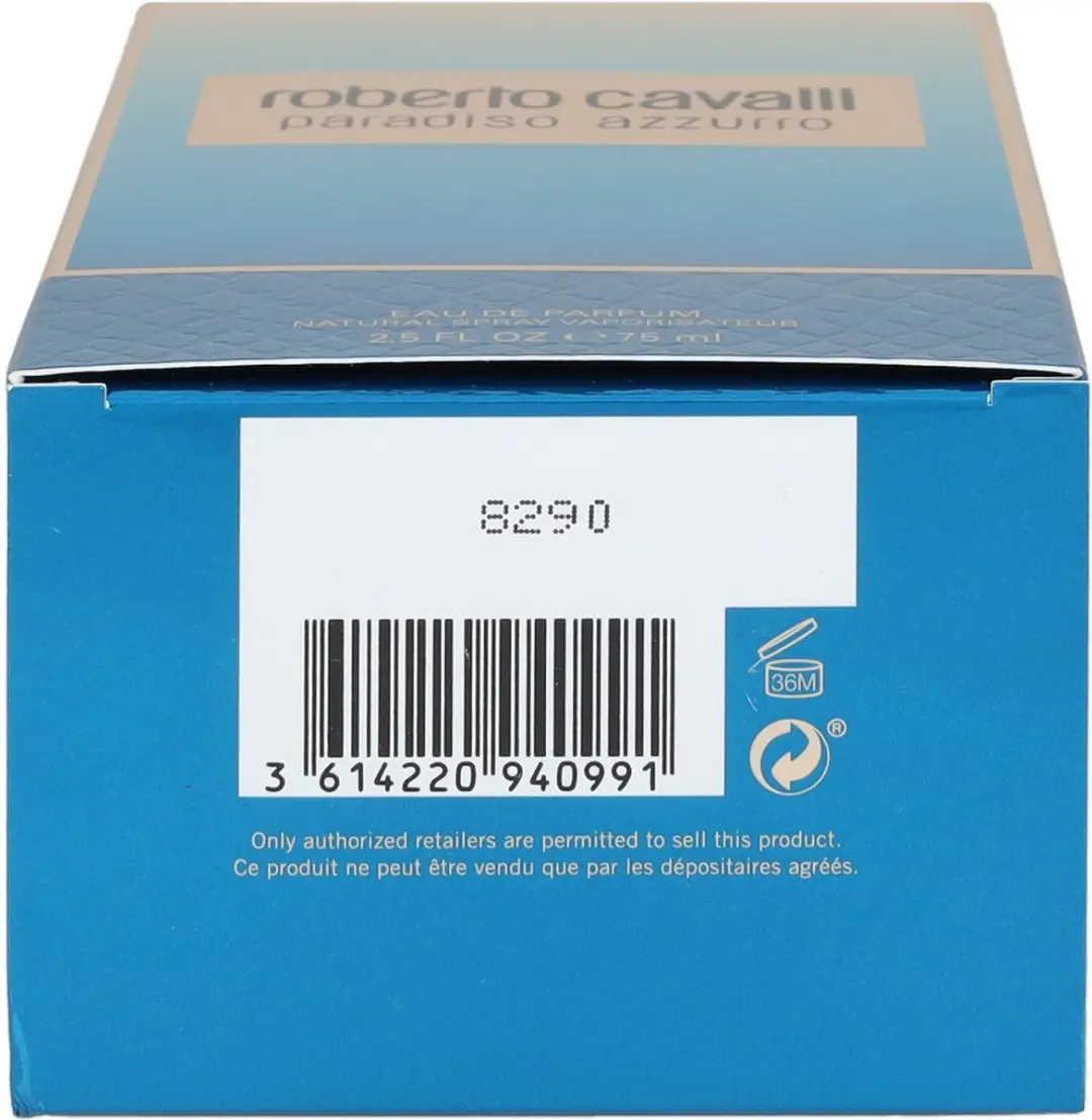 Roberto Cavalli Paradiso Azzurro Woman Eau de Parfum 75ml - afbeelding 6 van 6