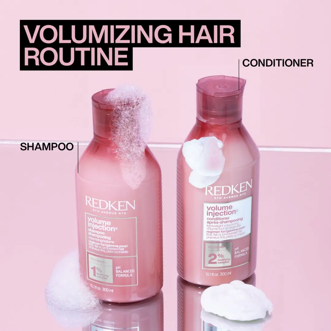 Redken Volume Injection Duo Shampoo & Conditioner 300ml - Fijn haar