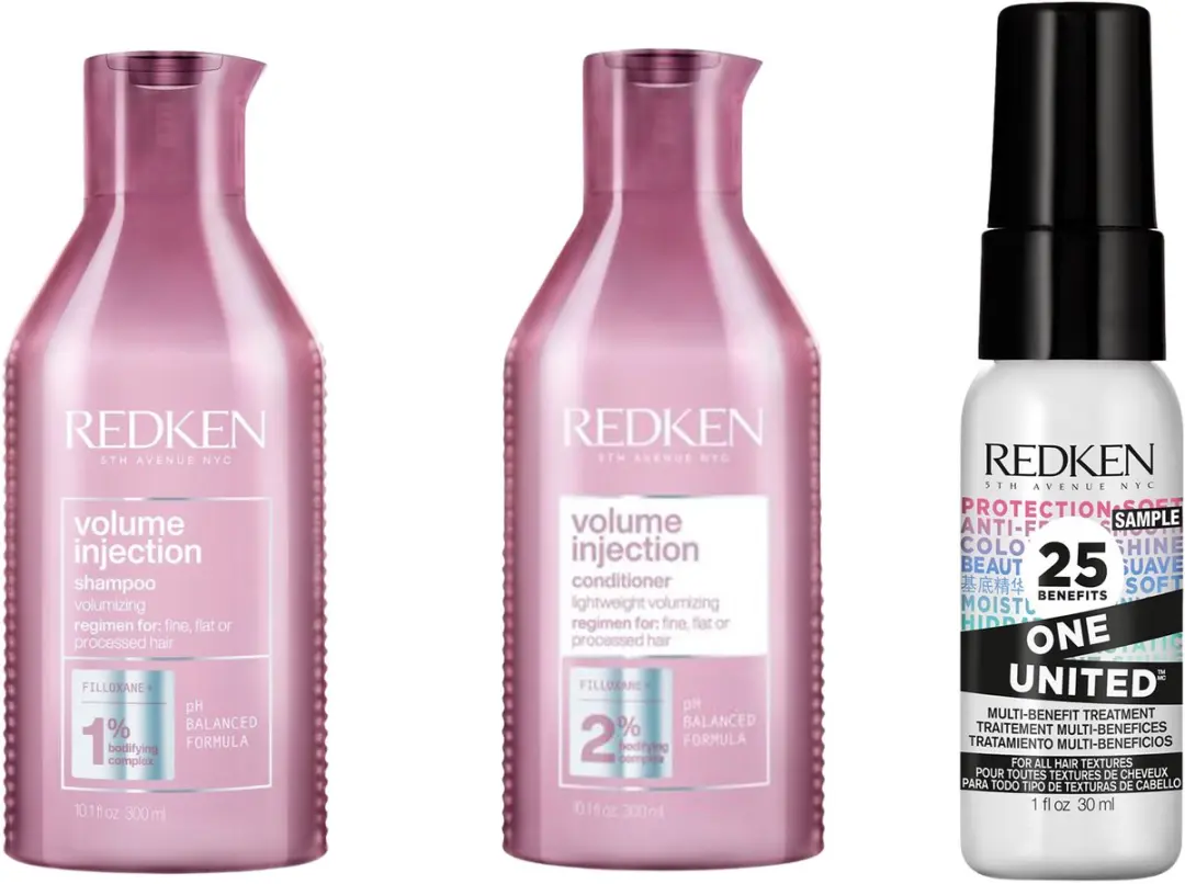 Redken Volume Injection Duo Shampoo & Conditioner 300ml - Fijn haar