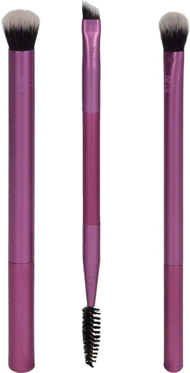 Real Techniques Eye Shade & Blend Brush - 4 Stuks - Paars
