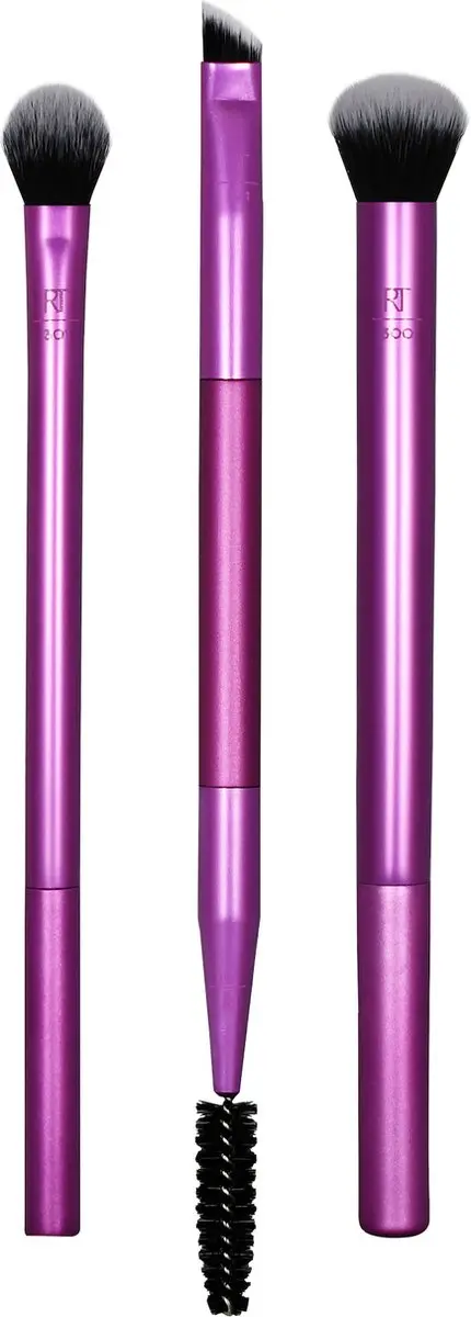 Real Techniques Eye Shade & Blend Brush - 4 Stuks - Paars - afbeelding 6 van 6