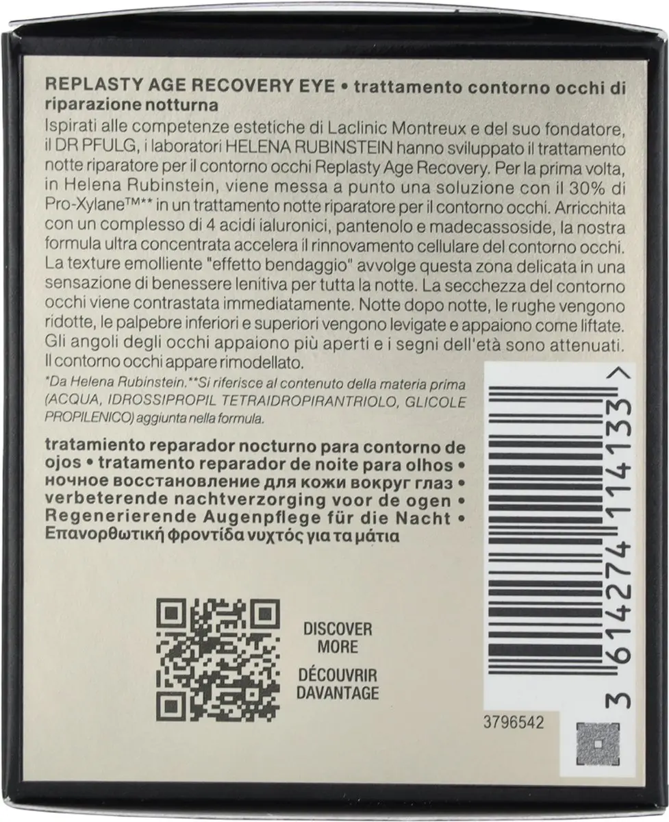 Helena Rubinstein Re-Plasty Age Recovery Oogcontourcrème 15ml