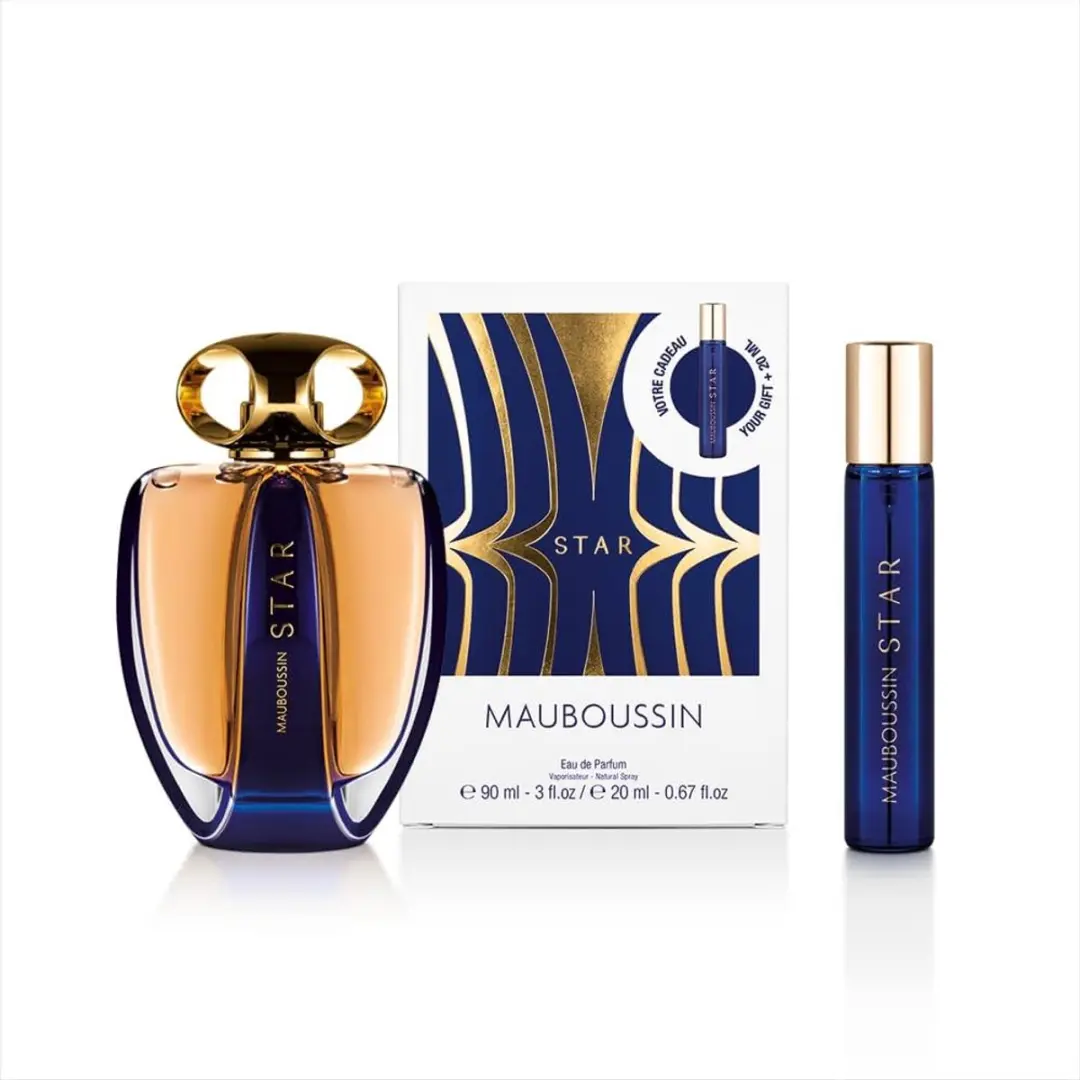 Mauboussin Star 2024 Dames Giftset - Eau de Parfum 110ml & Bodylotion 75ml - Luxe Handtas