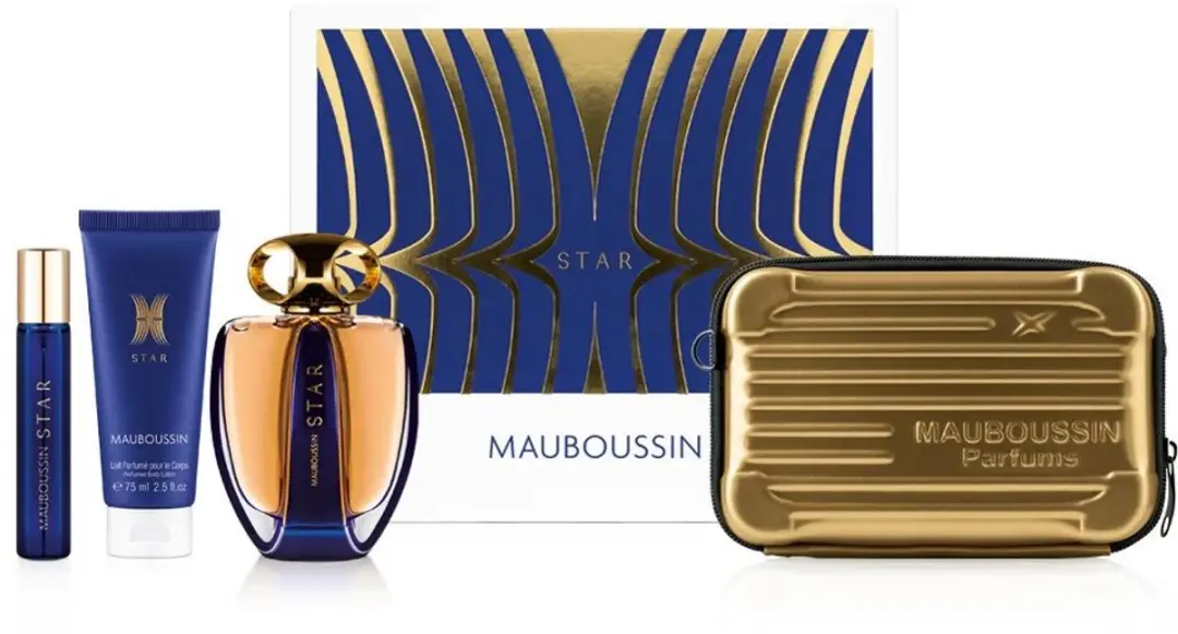 Mauboussin Star 2024 Dames Giftset - Eau de Parfum 110ml & Bodylotion 75ml - Luxe Handtas
