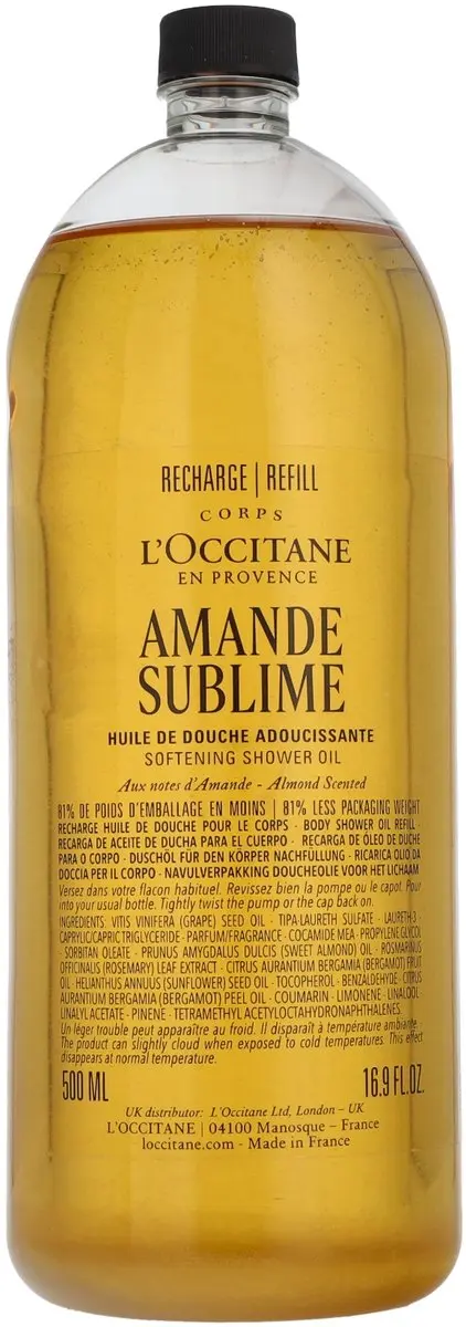 L'Occitane Amandel Doucheolie 500ml