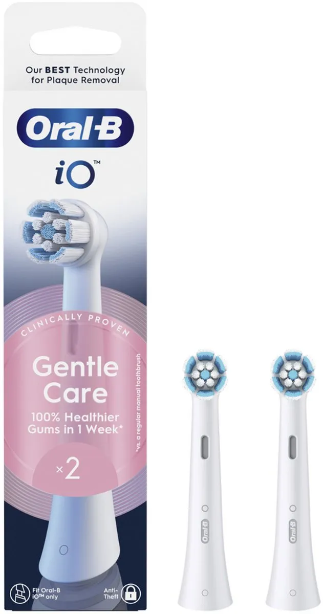 Oral-B iO Gentle Care Opzetborstels 2 Stuks