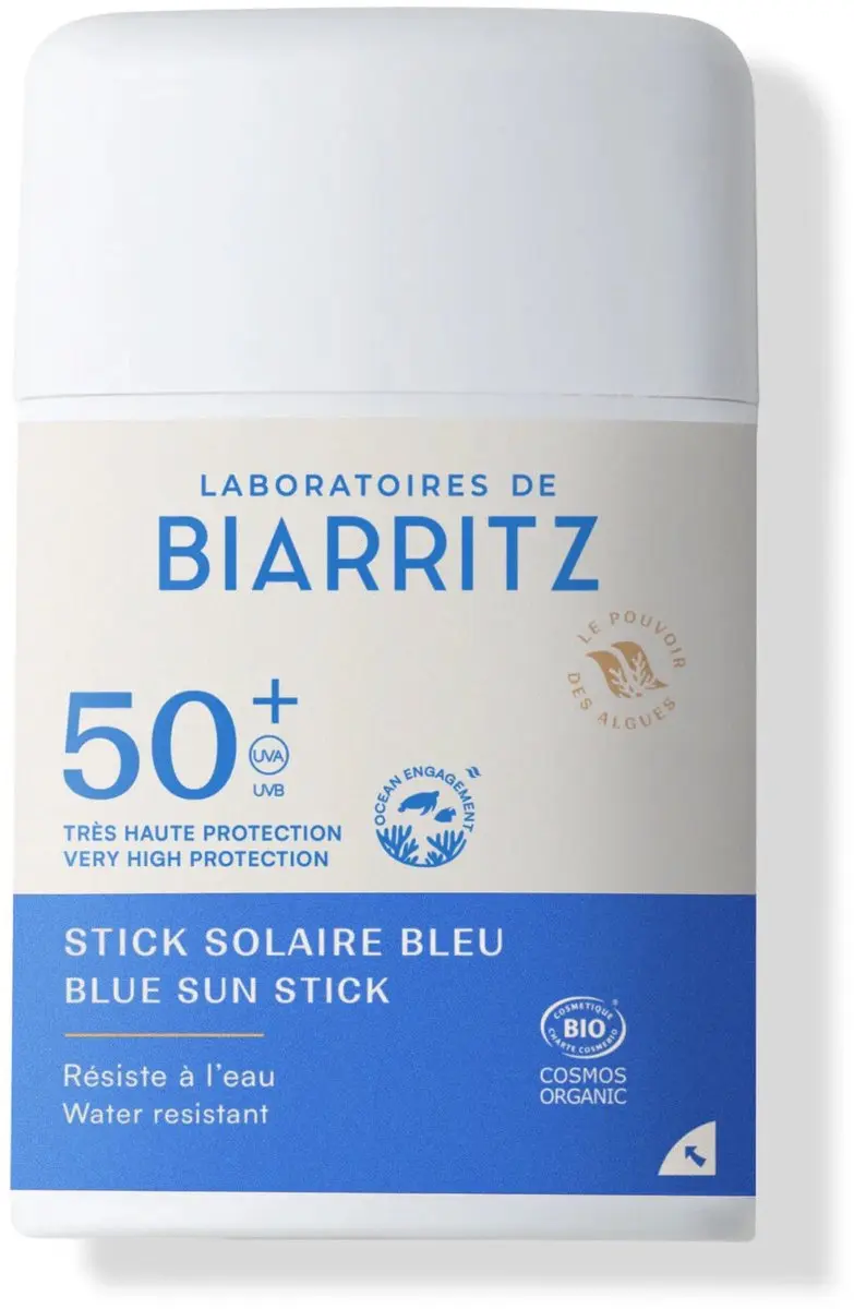 Laboratoires de Biarritz Suncare SPORT Blauwe Zonnebrandstick SPF50+ 12g