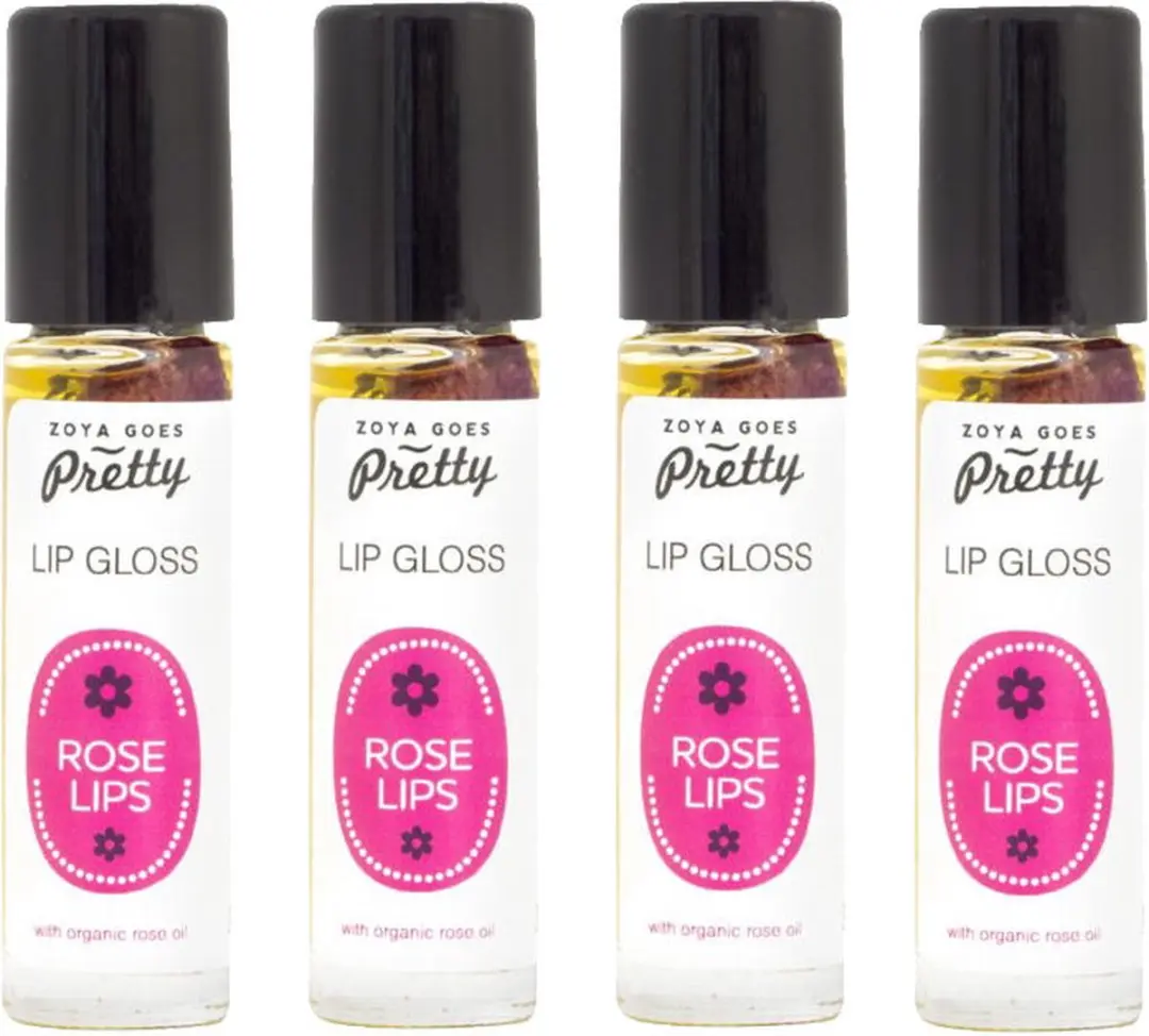 Zoya Goes Pretty Lip Gloss Rose Lips