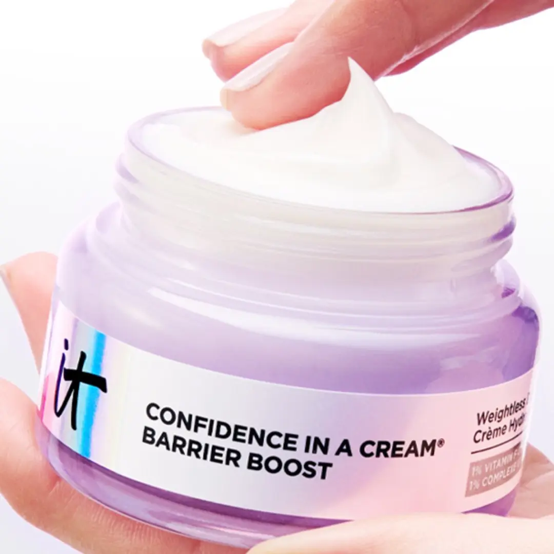 IT Cosmetics Unwrap Skin Barrier Strength Set - Barrier Booster Cream 60ml & Hydraterende Reiniger 50ml