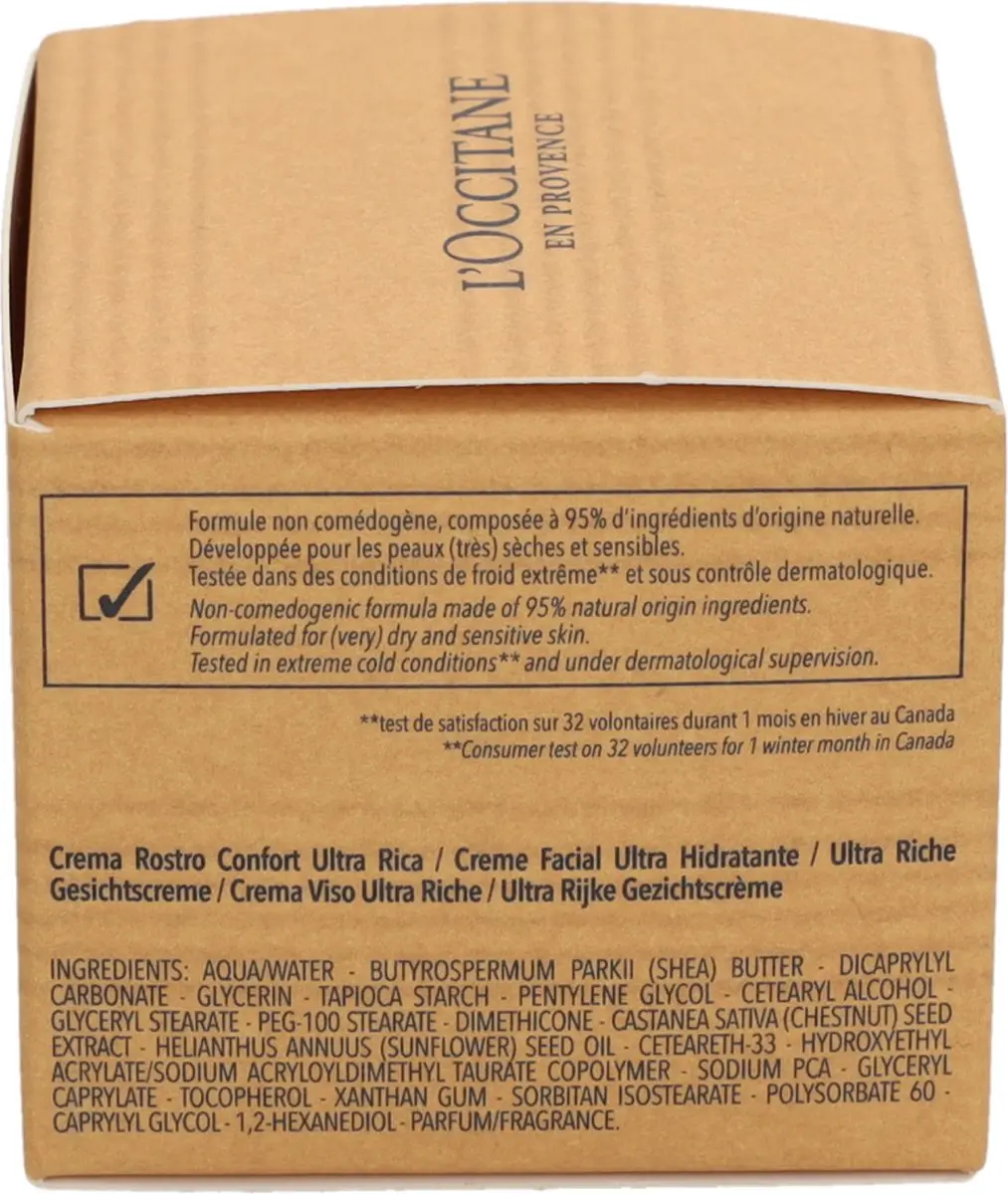 L'Occitane Shea Boter Herstellende Crème 50ml