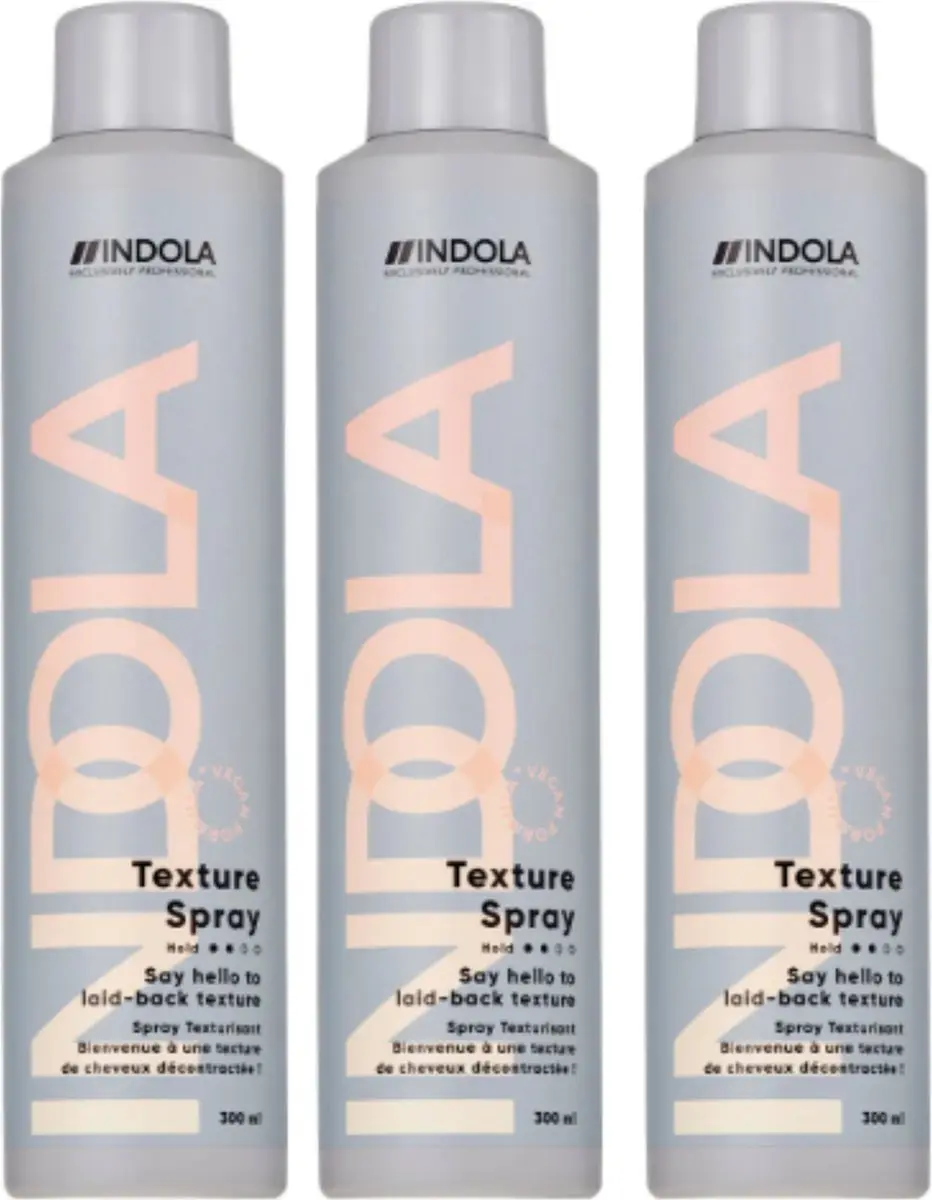 Indola Texture Dry Spray 3x300ml