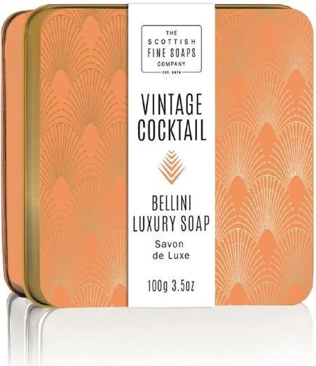 Scottish Fine Soaps Vintage Cocktail Bellini Zeep 100ml