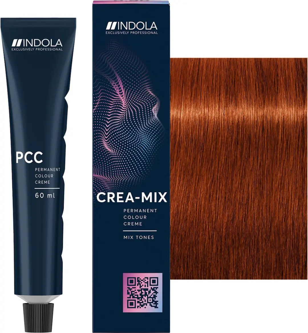 Indola Profession Permanent Caring Color 6.44 60ml - Zwart
