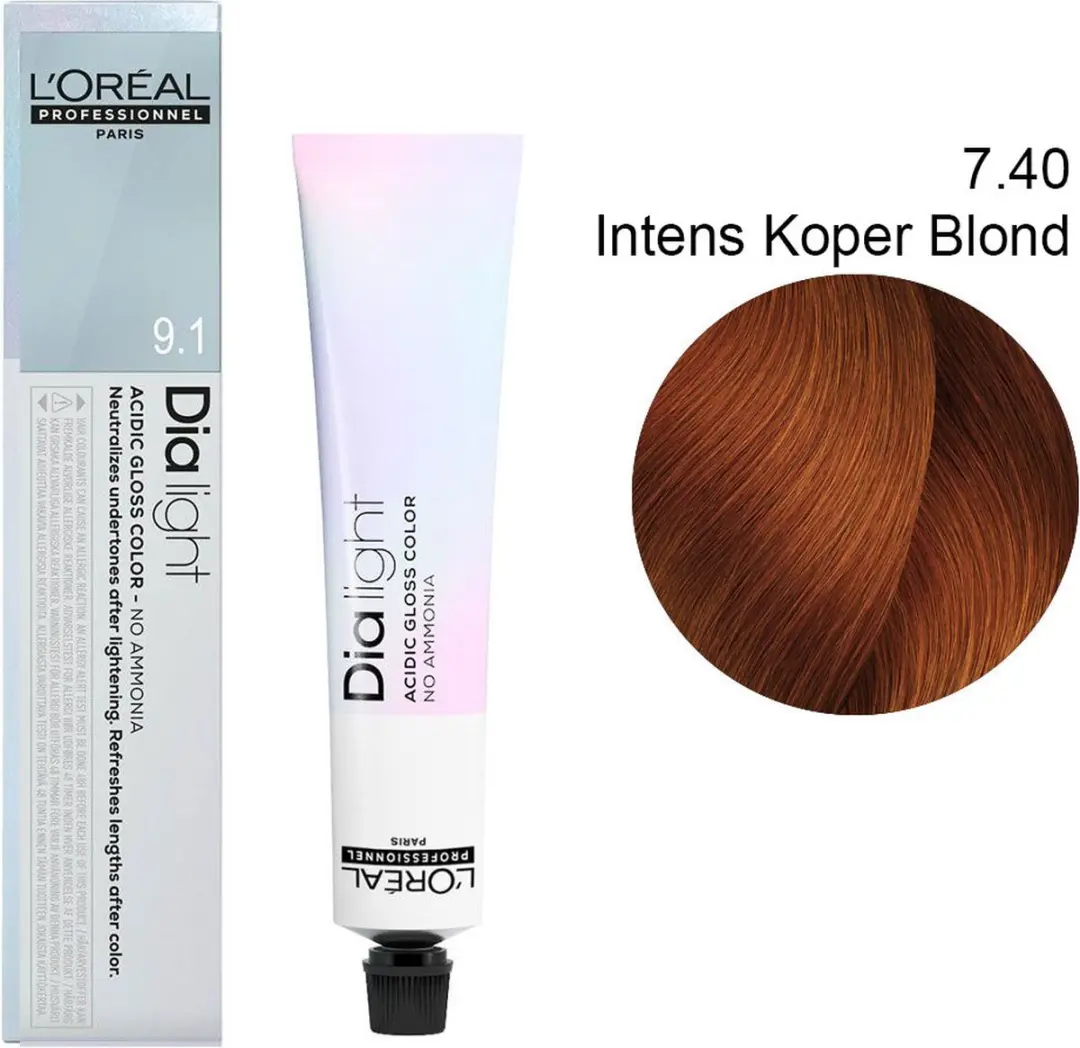 L'Oréal Professionnel Dia Light Haarverf 7.40 - 150ml