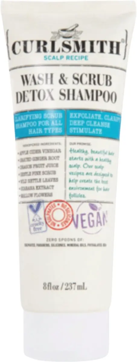 Curlsmith Wash Scrub Detox Shampoo 237ml