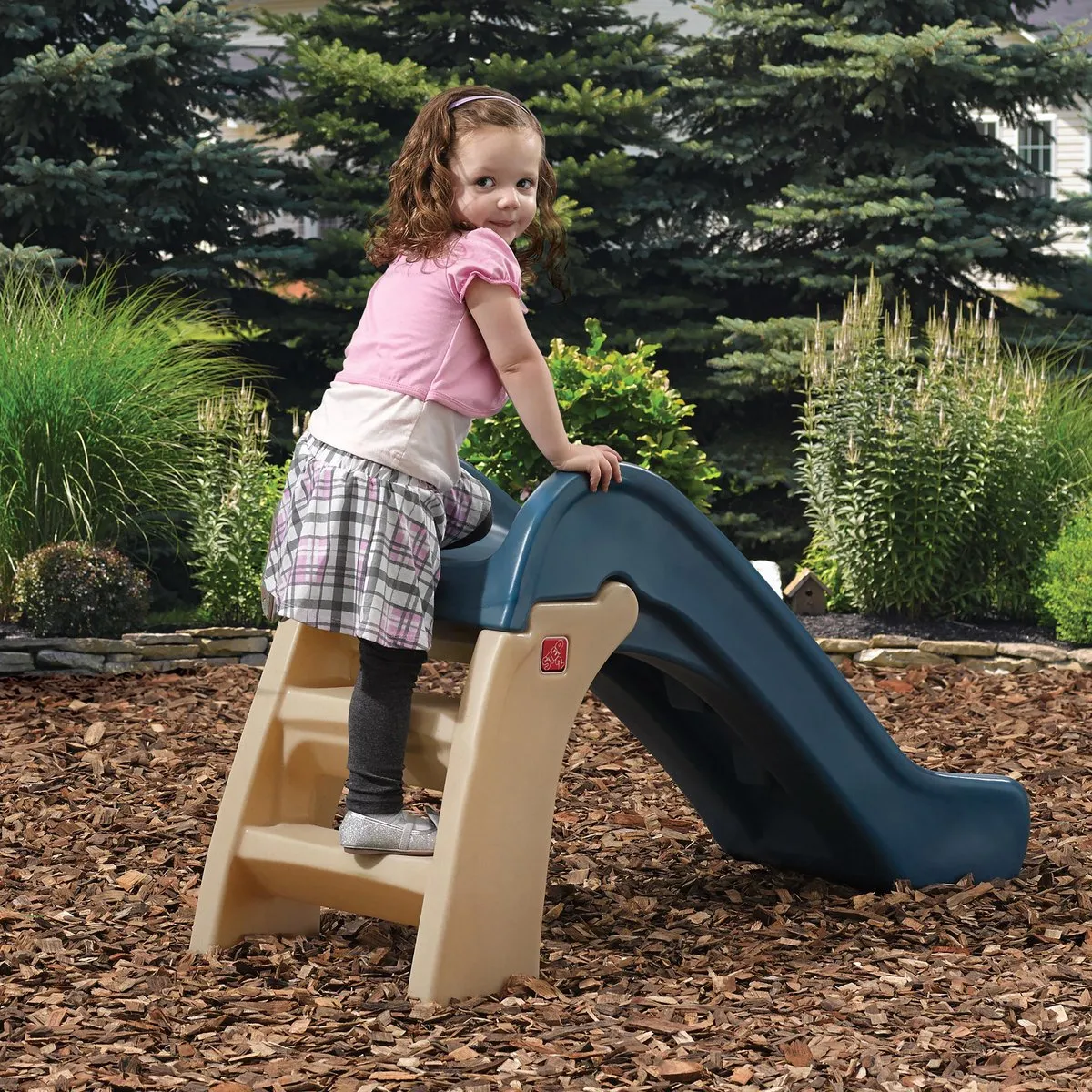 Step2 Play & Fold Jr. Glijbaan 843999 - Blauw