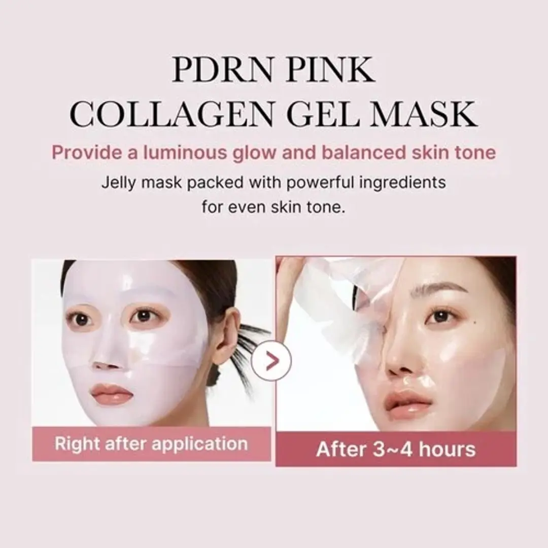 Medicube PDRN Booster Gel 300ml + Pink Collagen Mask 2 Stuks