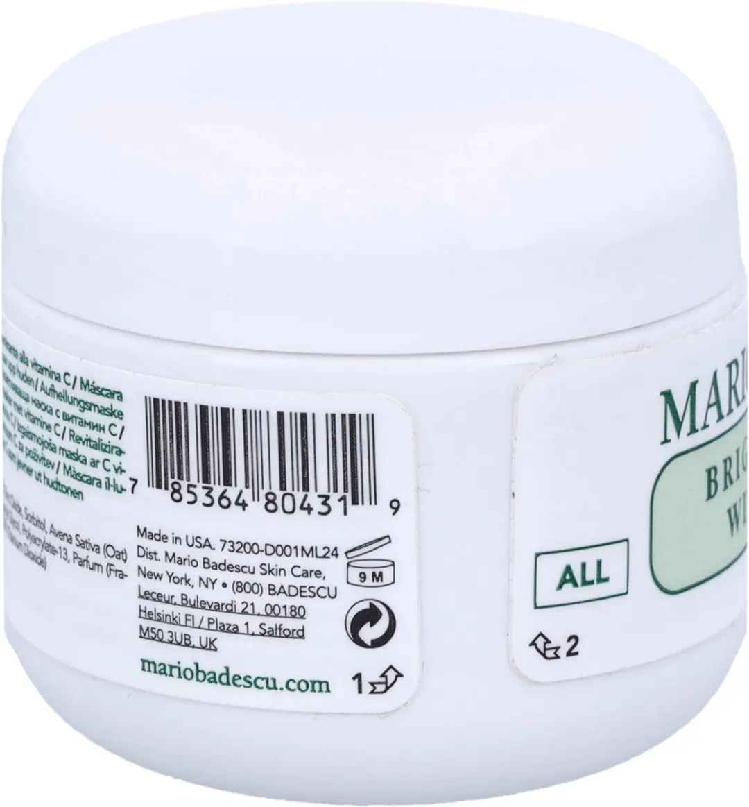 Mario Badescu Brightening Mask met Vitamine C 56g