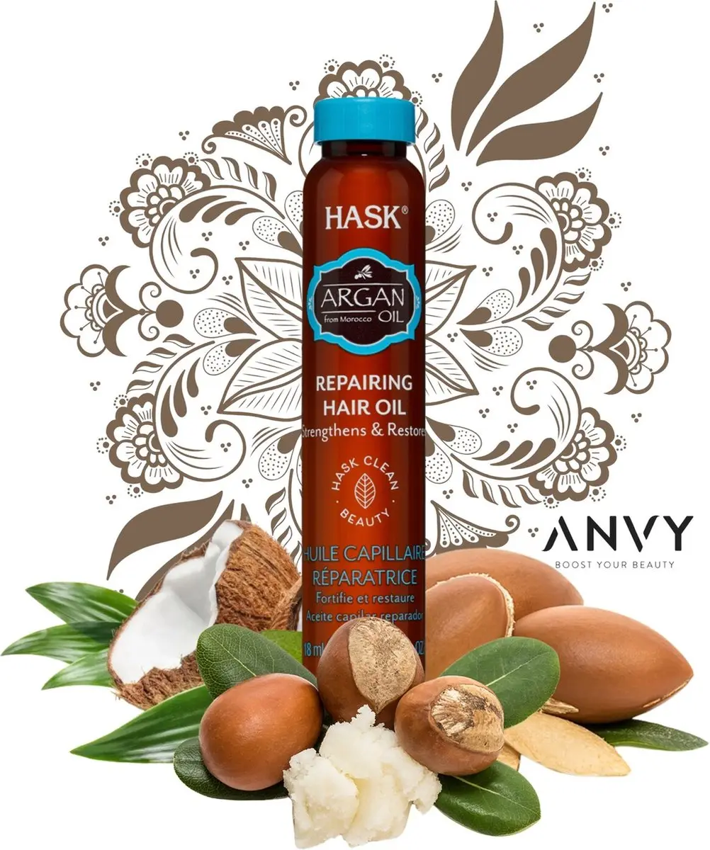 Hask Arganolie Haarolie 18ml