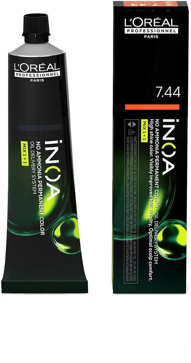 L'Oréal Professionnel Inoa 7.44 Koperblond Permanent Haarkleur 60g