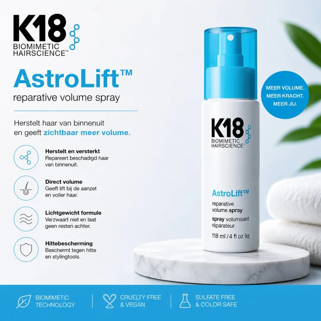 K18 Volumespray Astrolift 118ml
