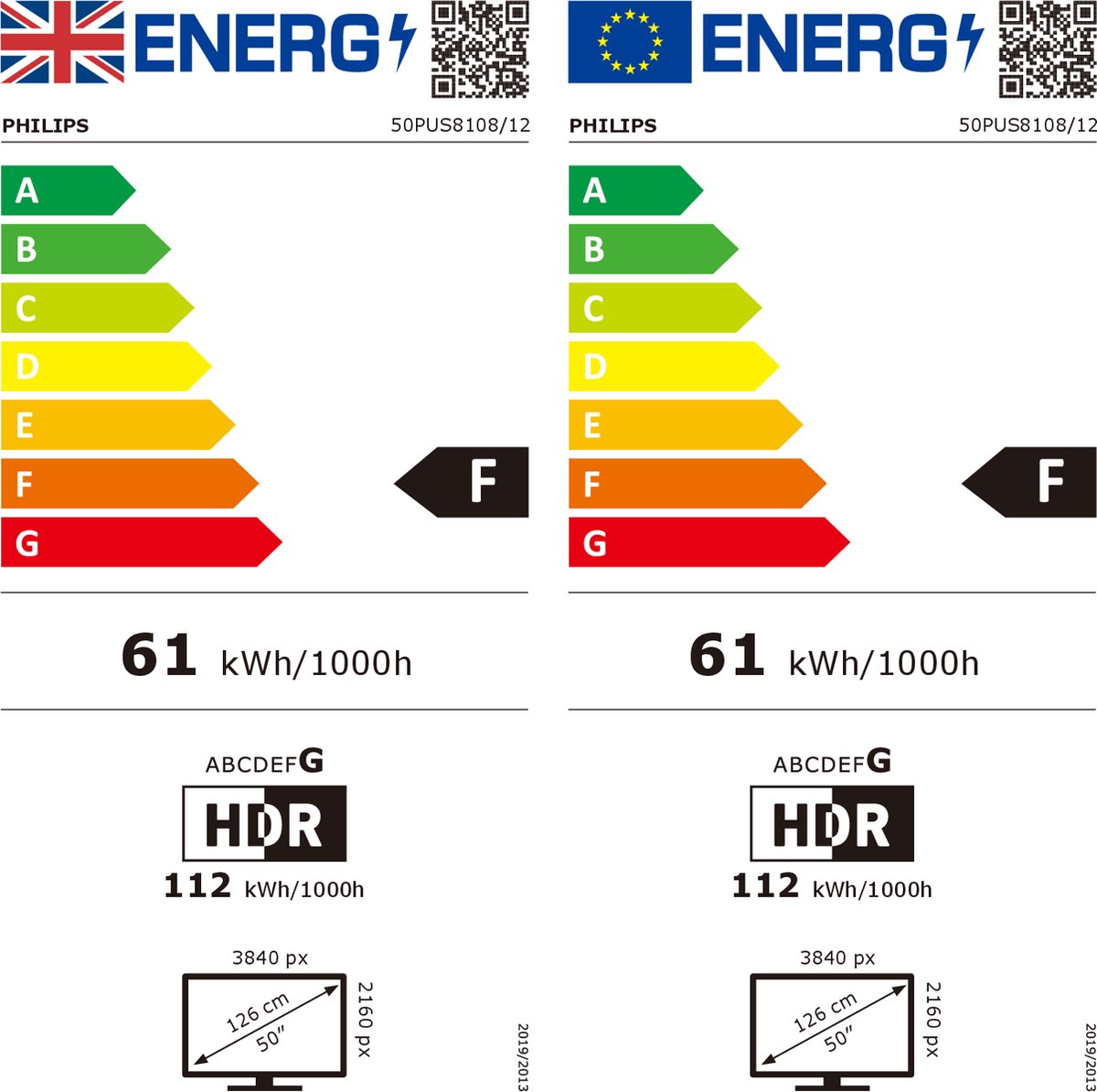 Philips 50PUS8108/12 - 50 inch - 4K LED - 2023