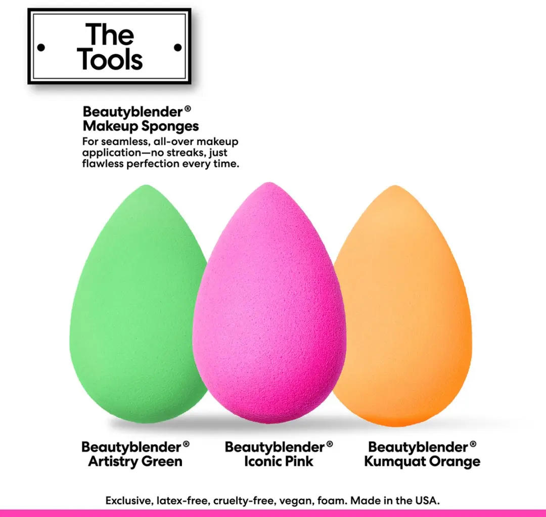 Beautyblender Bouncehaus Essentials Set - 3 Stuks - afbeelding 6 van 6