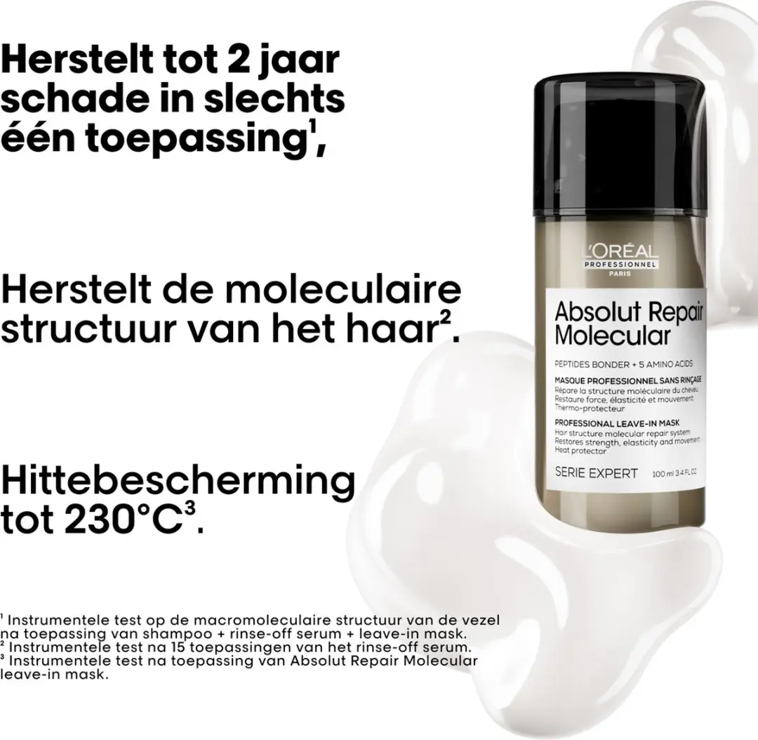 L'Oréal Professionnel Absolut Repair Molecular Leave-in Mask 100ml