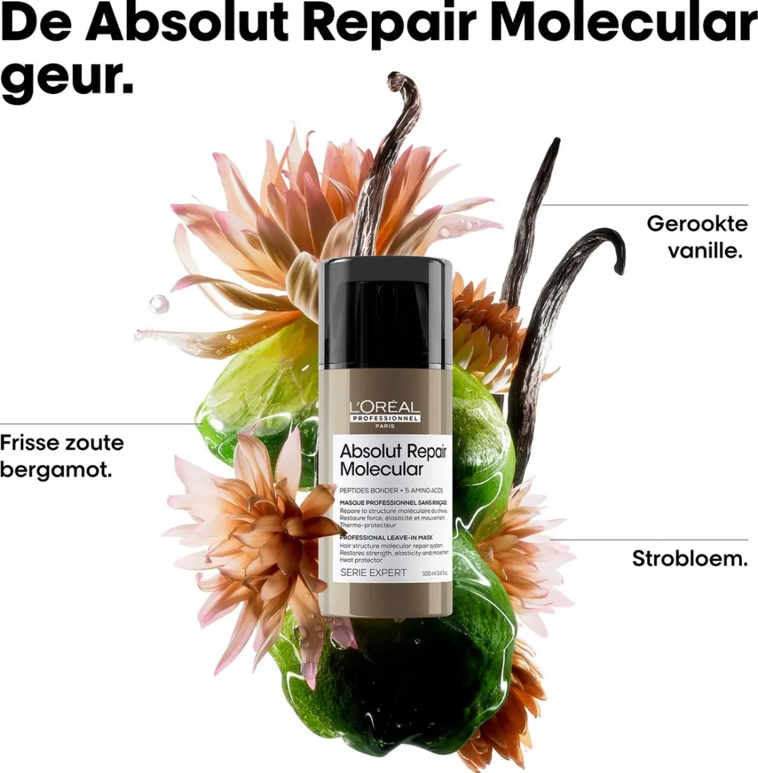 L'Oréal Professionnel Absolut Repair Molecular Leave-in Mask 100ml - afbeelding 6 van 6