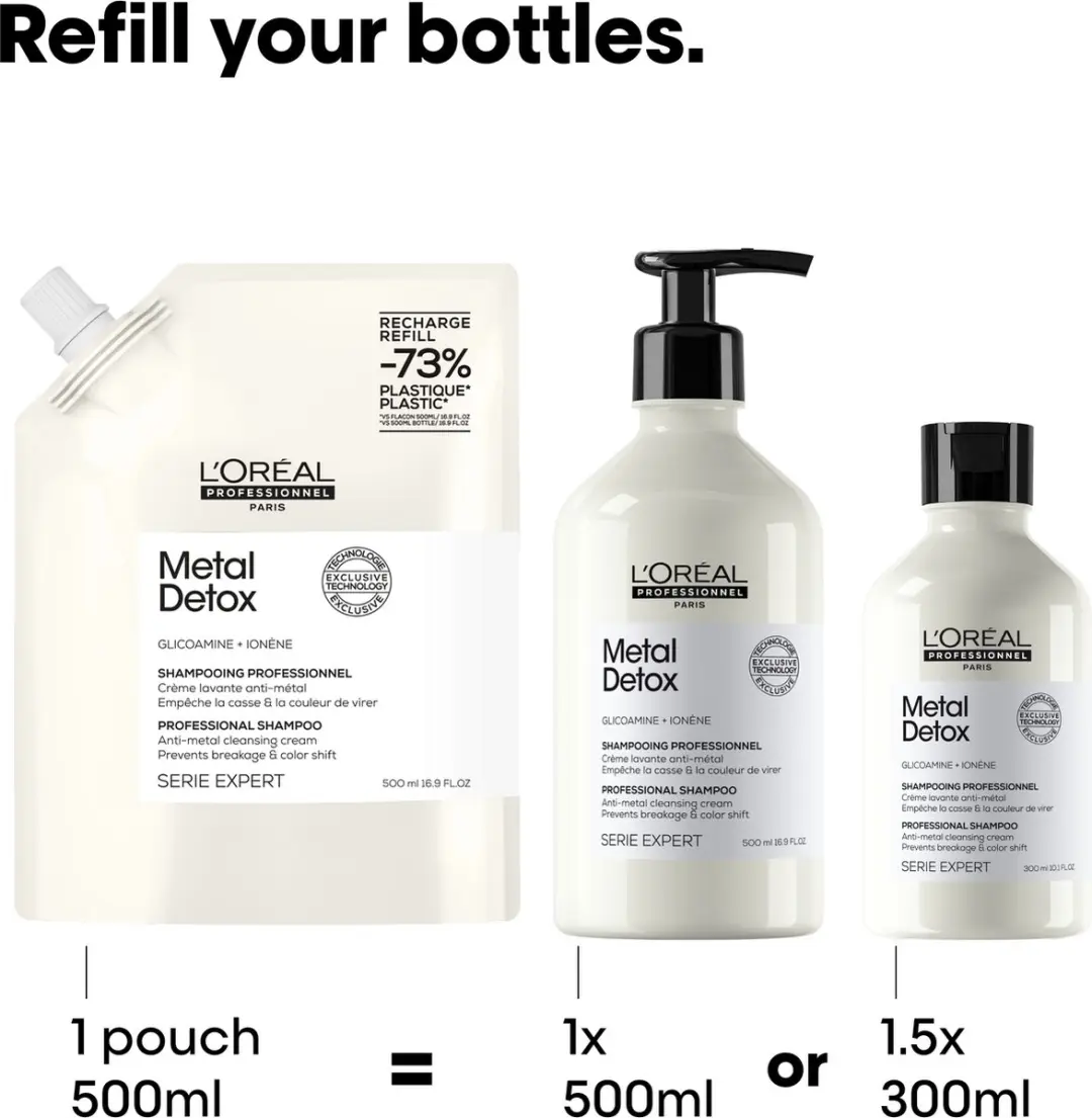 L'Oréal Professionnel Metal Detox Shampoo 500ml