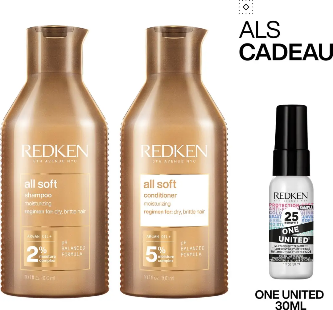 Redken All Soft Duo Shampoo & Conditioner 630ml