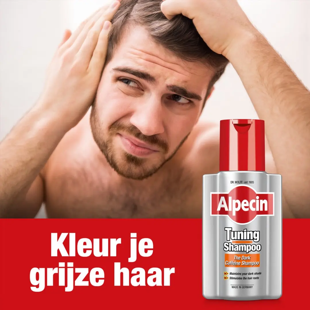 Alpecin Tuning Shampoo Cafeïne 200ml - 2 Stuks