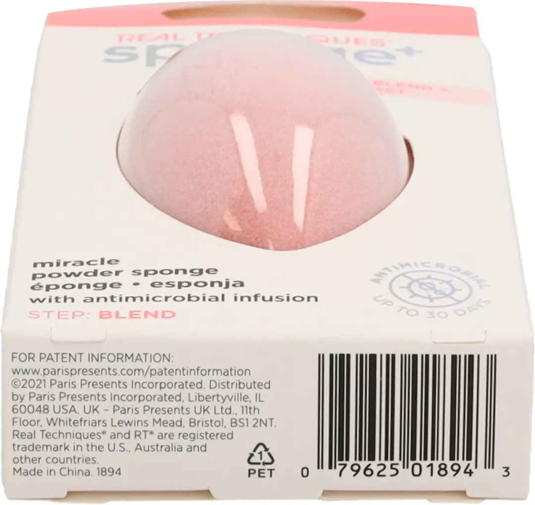 Real Techniques Miracle Powder Sponge - Roze