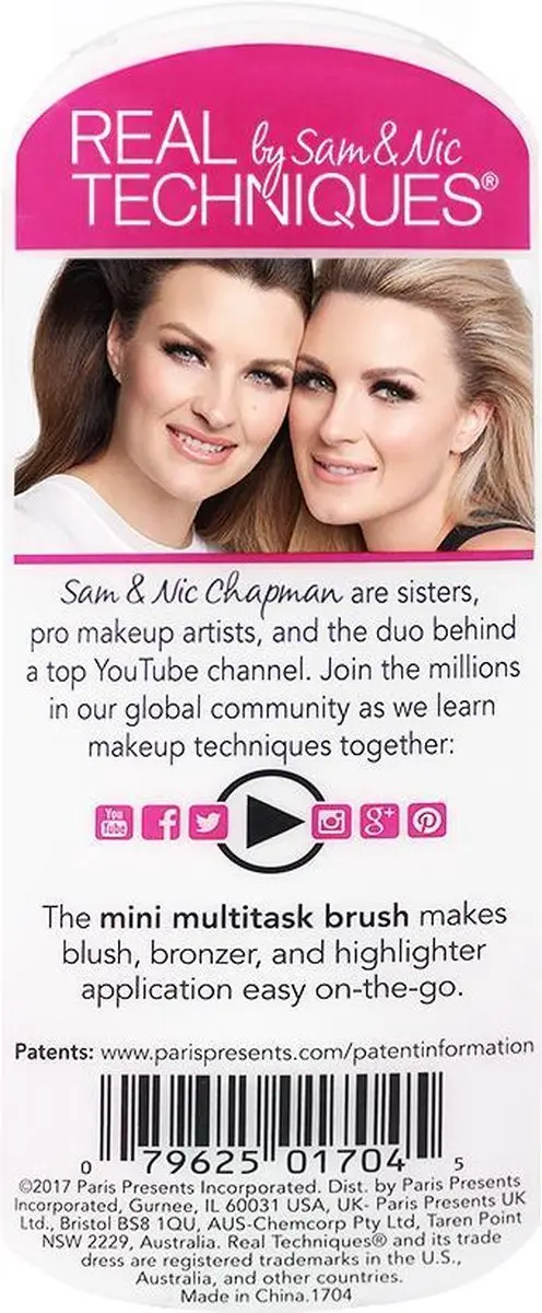 Real Techniques Mini Multitask Make-upborstel