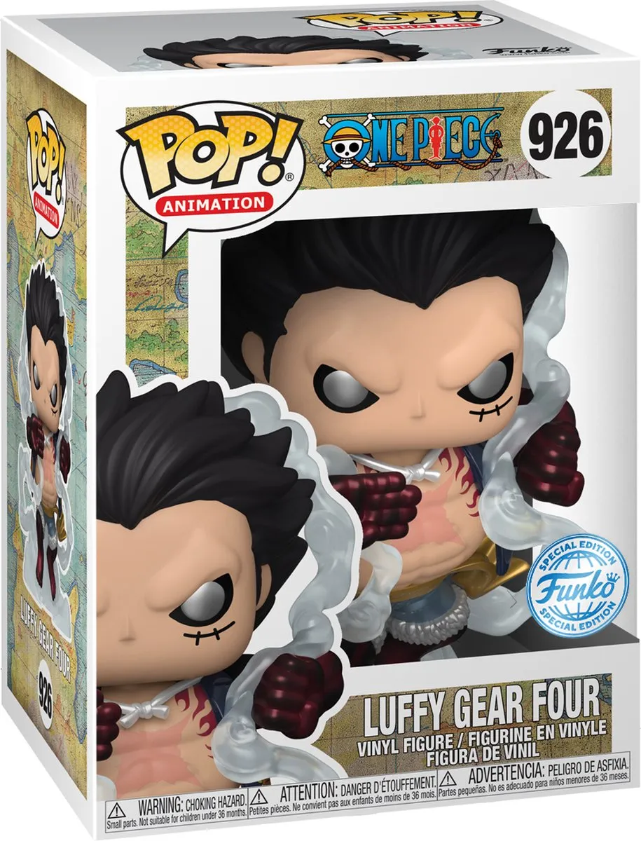 Funko One Piece Luffy Gear 4 POP! - 51736 - 9cm - Multi