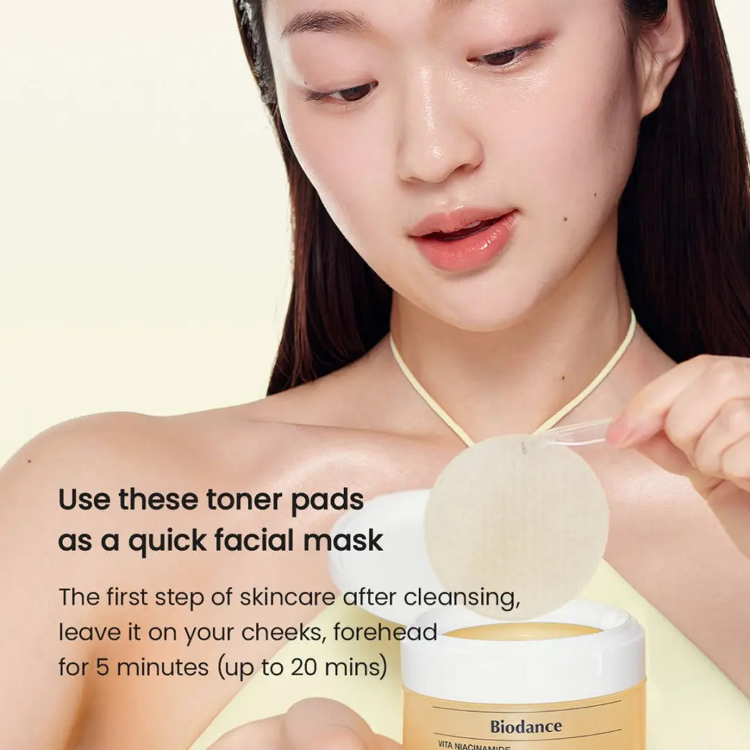 Biodance Vita Niacinamide Gel Toner Pad - 60 Stuks