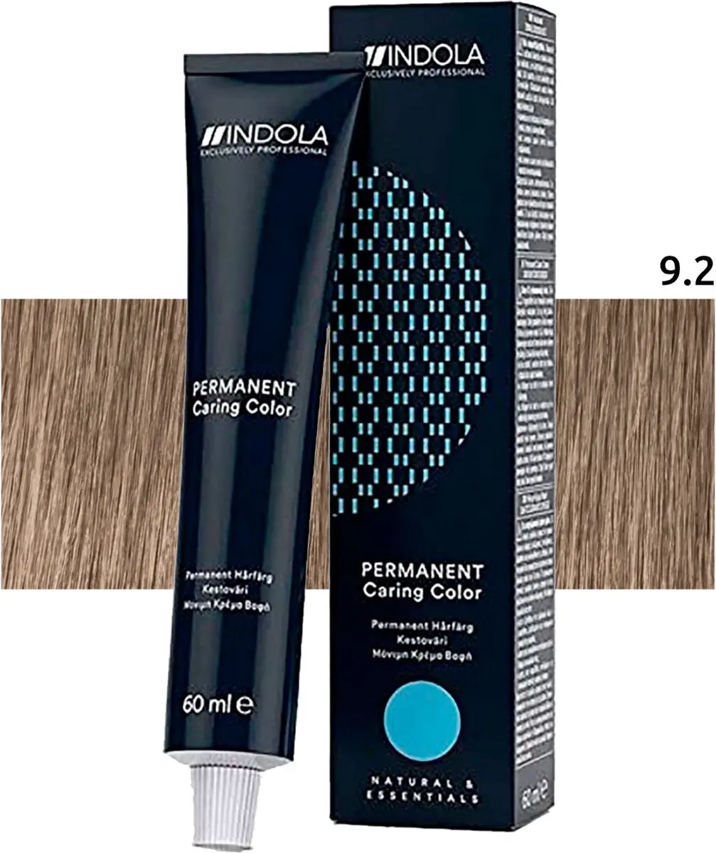 Indola Profession Permanent Caring Color 9.2 Blond 60ml