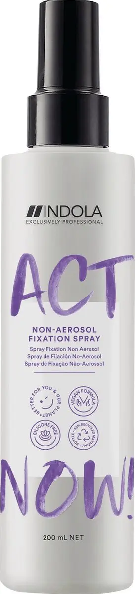 Indola ActNow Fixatie Spray 200ml