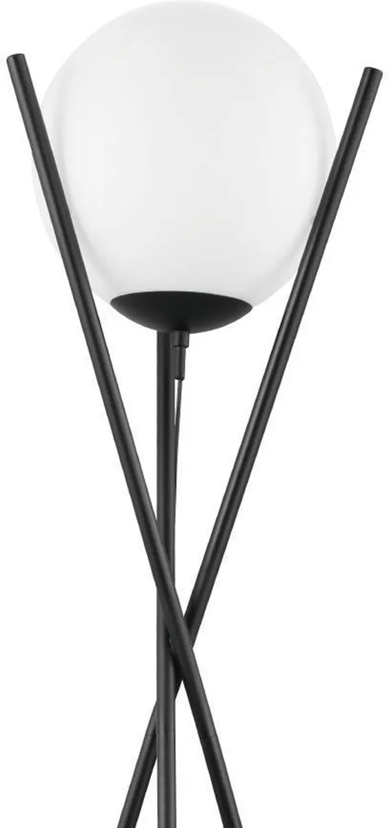 Eglo Salvezinas Staande lamp E27 - 150cm - Zwart/wit