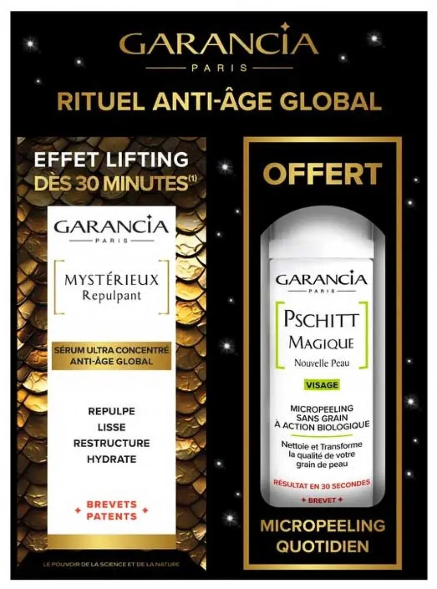 Garancia Mystérieux Repulpant & Pschitt Magique Gezichtsserum