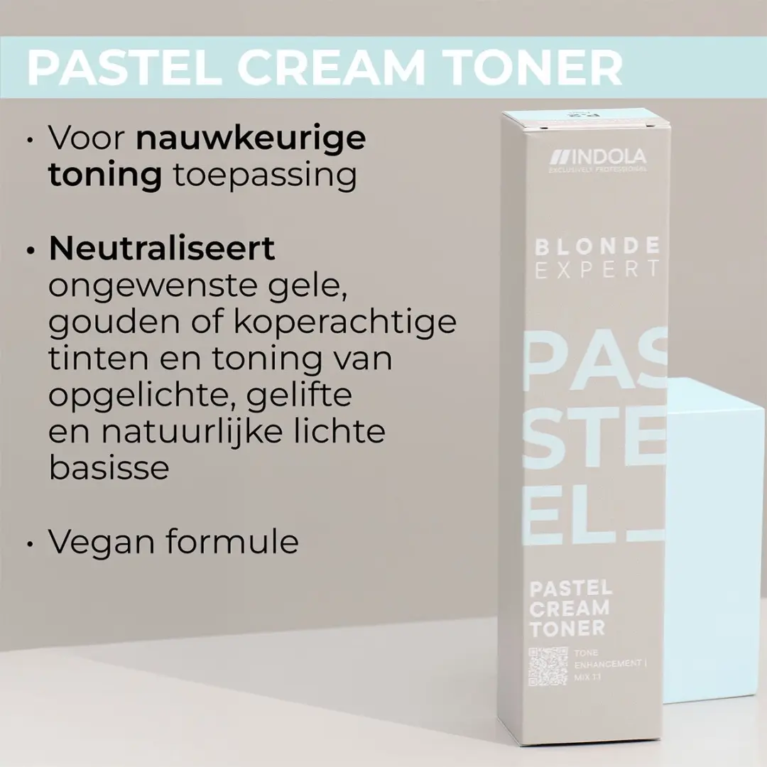 Indola Blonde Expert Pastel Cream Toner 60ml - Koper