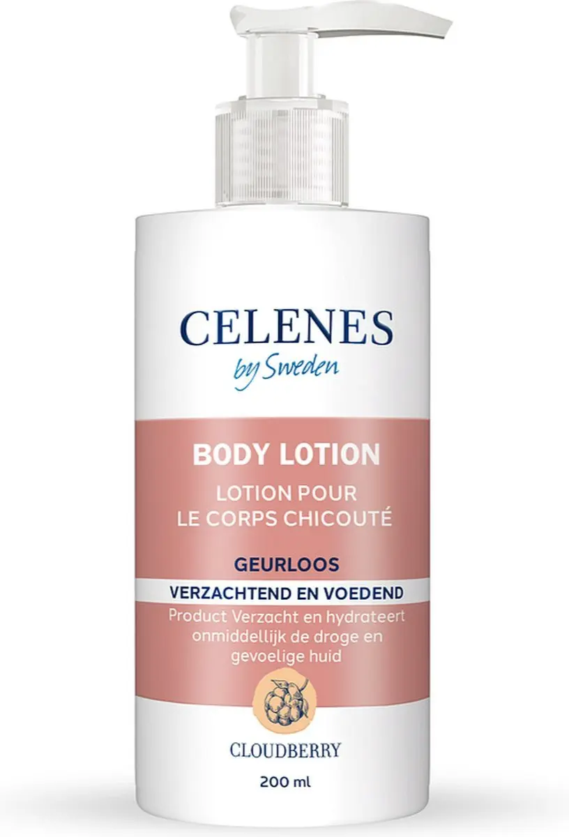 Celenes by Sweden Cloudberry Bodylotion 200ml - Gevoelige huid