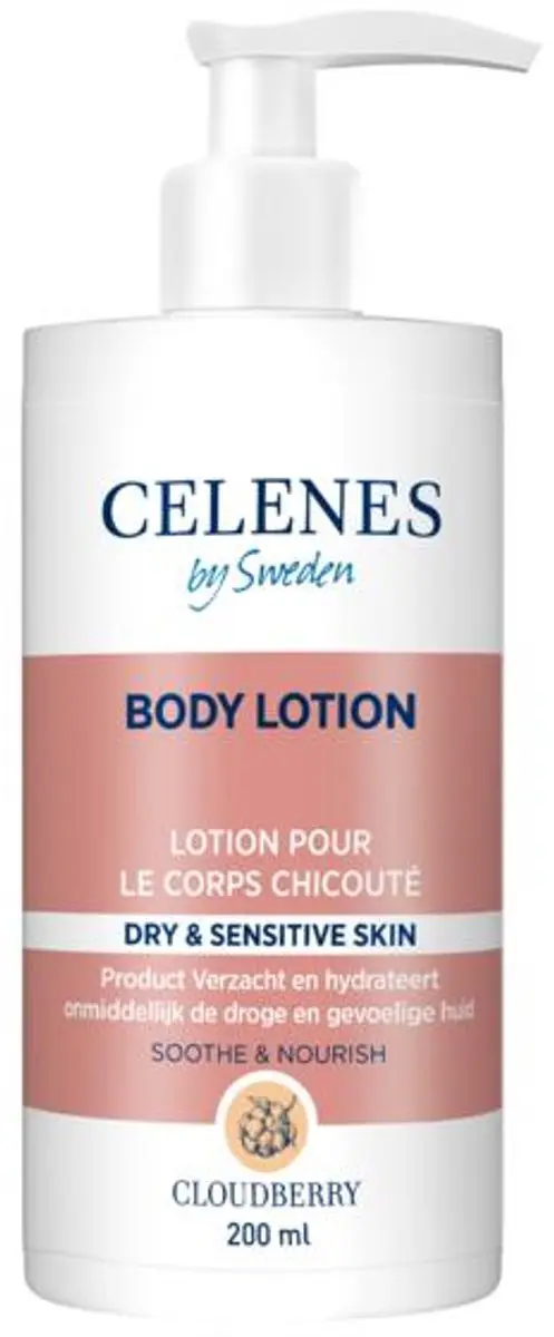 Celenes by Sweden Cloudberry Bodylotion 200ml - Gevoelige huid