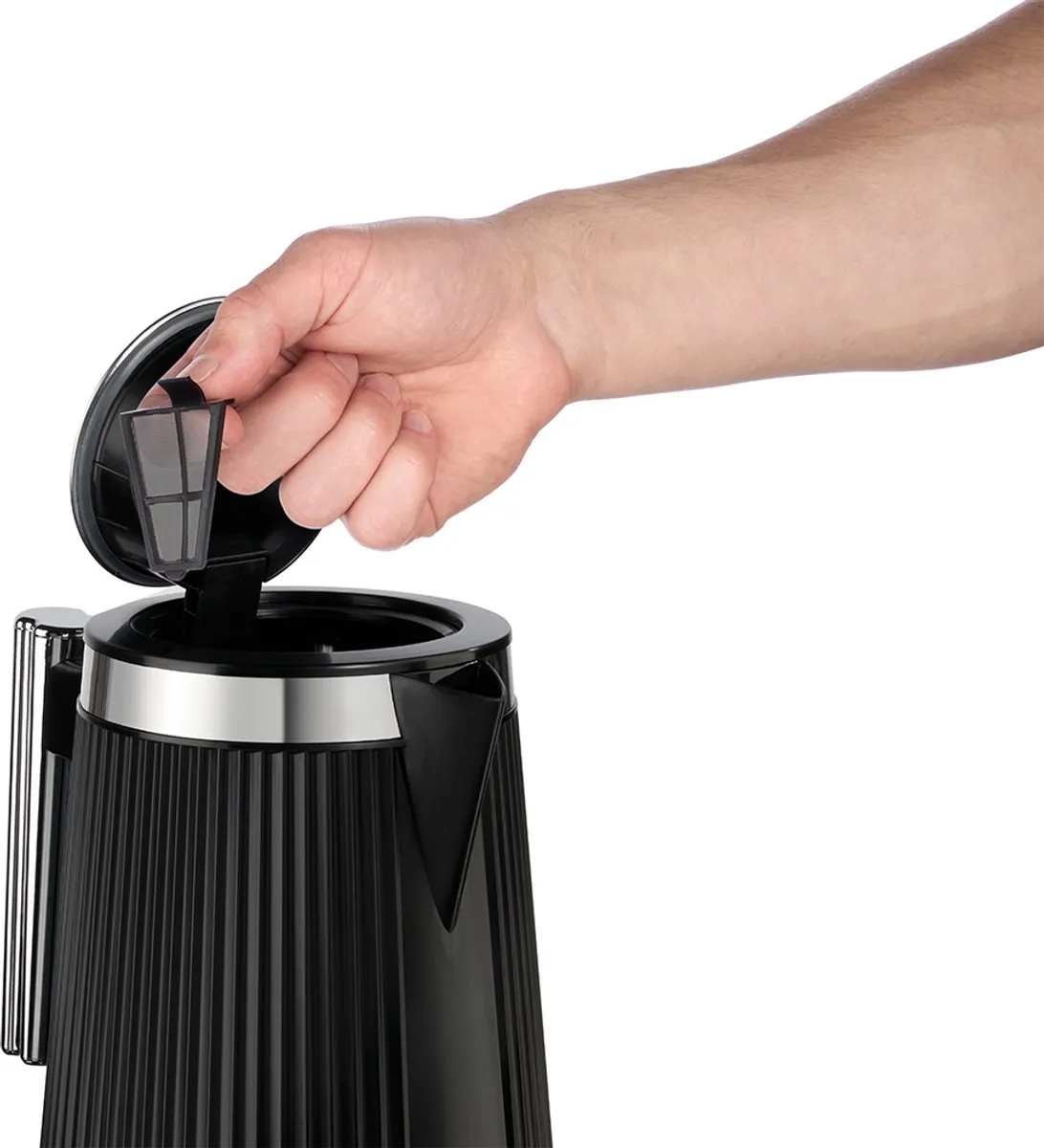 Russell Hobbs Brontë Waterkoker 2400W 1.7L - Zwart