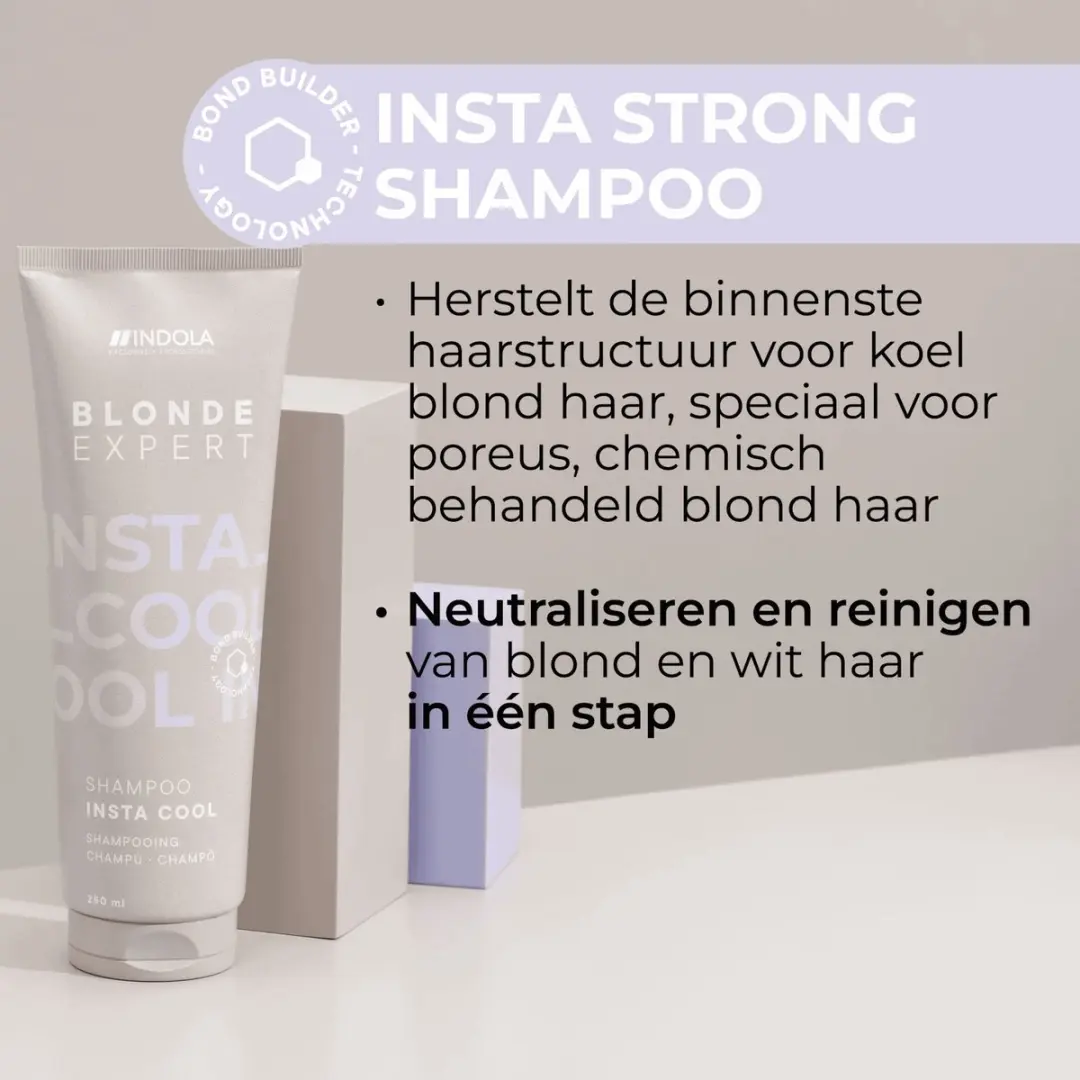 Indola Blonde Expert Insta Cool Shampoo 250ml