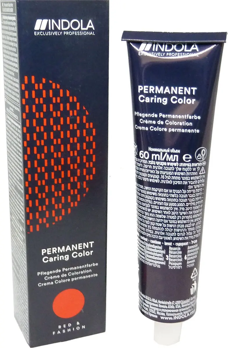 Indola Profession Permanent Caring Color 4.68 60ml - Bruin