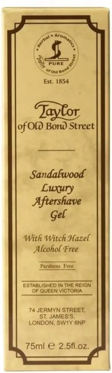 Taylor of Old Bond Street Sandalwood Aftershave Gel 75ml