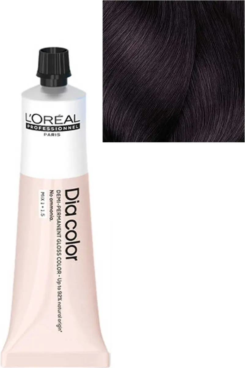 L'Oréal Paris Dia Color Demi Permanent Gloss Zwart 60ml
