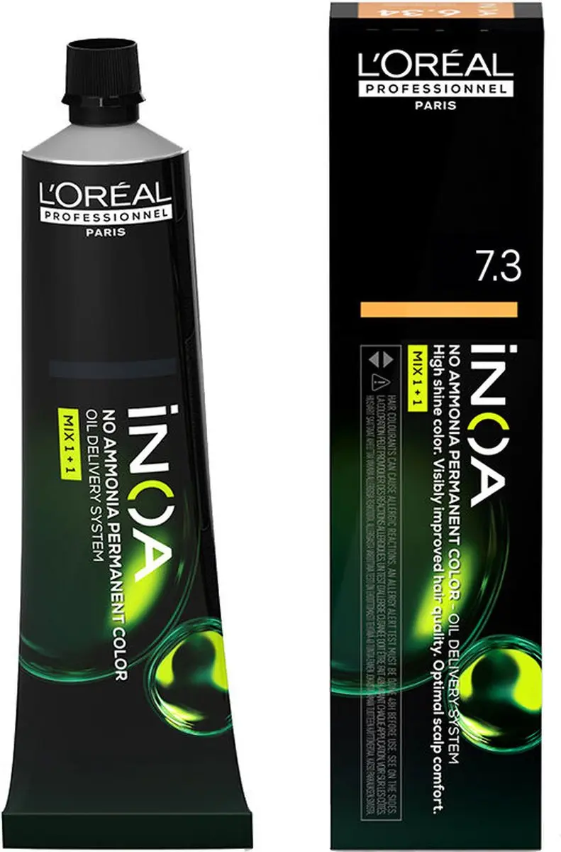 L'Oréal Paris Professionnel Inoa 7.3 Goudblond Permanent Haarkleur 60g
